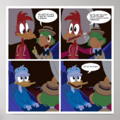 Das Comic der drei Caballeros Poster (Vorne)