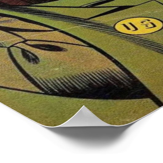 Das Comic der Kriegsromantik Poster (Ecke)