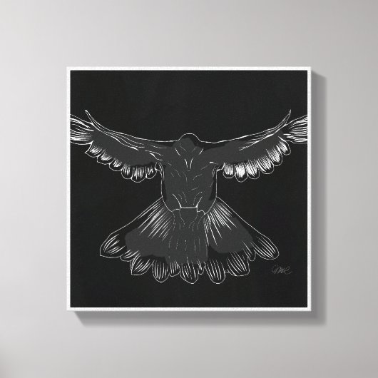 Das Comic "Heiliger Geist taucht Design" Nr. 1 Sch Leinwanddruck (Vorderseite)