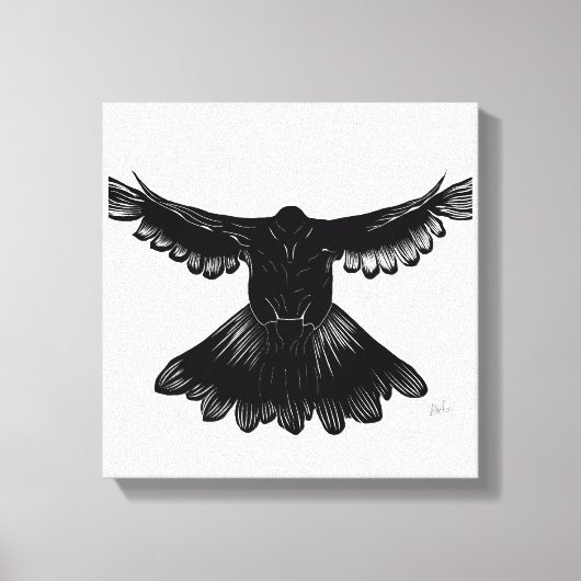 Das Comic "Heiliger Geist taucht Design" Nr. 3 Sch Leinwanddruck (Vorderseite)