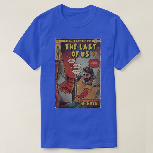 Das Comic "Last Us 2 Joel Fan" T-Shirt (Design vorne)