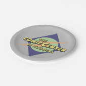 Das Comic-Zentrum von Pasadena Pappteller (Schrägansicht)