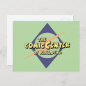 Das Comic-Zentrum von Pasadena Postkarte (Vorne/Hinten)