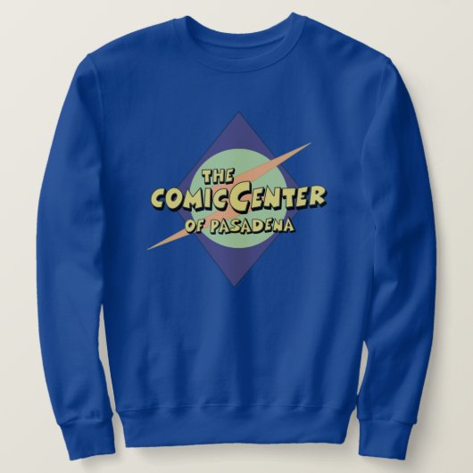 Das Comic-Zentrum von Pasadena Sweatshirt (Design vorne)