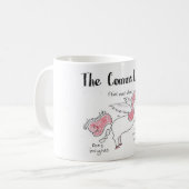 Das comms Einhorn Kaffeetasse (Vorderseite Links)