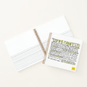 Das Comms Manifesto-Notizblock Notizblock (Innenseite)