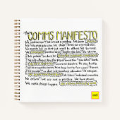 Das Comms Manifesto-Notizblock Notizblock (Vorderseite)