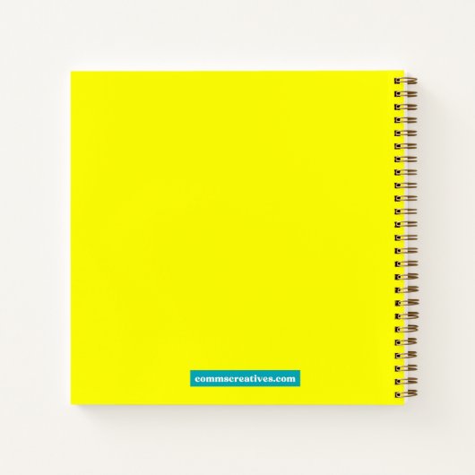 Das Comms Manifesto-Notizblock Notizblock (Rückseite)