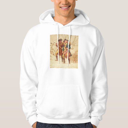 Das Continentals durch Frank Blackwell Mayer 1875 Hoodie (Vorderseite)
