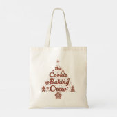 Das Cookie-Back-Crew-Weihnachtsbaum-Design Tragetasche (Rückseite)
