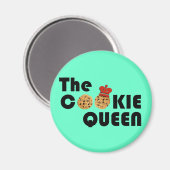 Das Cookie Queen Magnet (Vorderseite/Rückseite)