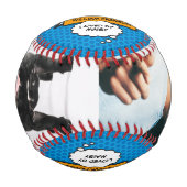 Das Coole Foto Blue, das weltweit beste Husband Fu Baseball (Vorderseite)