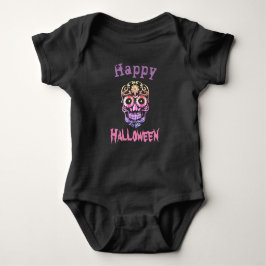 Das coole Halloween-Weste des Baby Baby Strampler