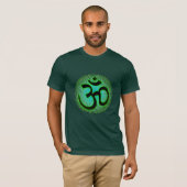 Das coole Männer OM (Om) Namaste Shirt sanskrit (Vorne ganz)