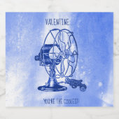 Das coole Valentin Bierflaschenetikett (Einzelnes Label)