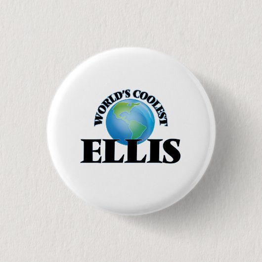 Das coolste Ellis der Welt Button (Vorderseite)
