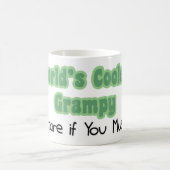 Das coolste Grampy der Welt Kaffeetasse (Mittel)