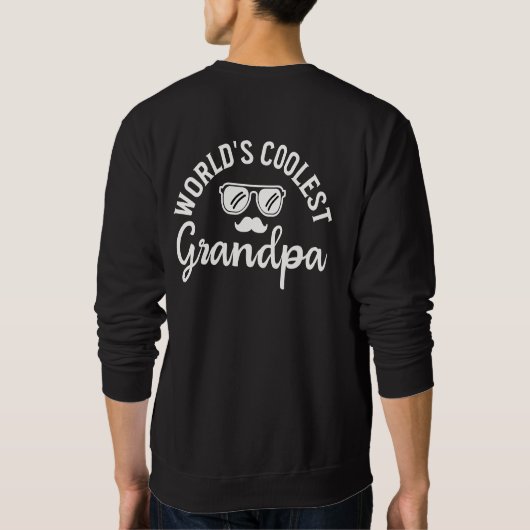 Das Coolste Großvater der Welt Sweatshirt (Rückseite)