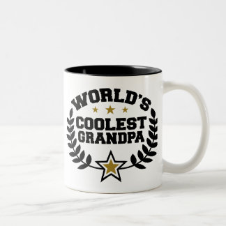 Das Coolste Großvater der Welt Zweifarbige Tasse