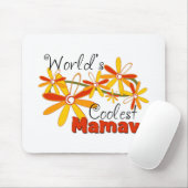 Das coolste Mamaw der Blumenwelt Mousepad (Mit Mouse)