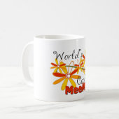 Das coolste Meemaw der Blumenwelt Kaffeetasse (Vorderseite Links)