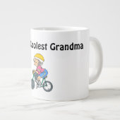 Das Coolste Oma der Welt Jumbo-Tasse (Vorderseite Rechts)