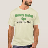 Das coolste Opa der Welt T-Shirt (Vorderseite)