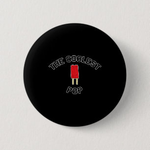 Das coolste Pop cool Dad Shirt Sommer BBQ Vatertag Button
