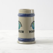 Das coolste Yodeler der Welt Bierglas (Mittel)