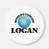 Das Coolstste Logan der Welt Magnet (Vorne)