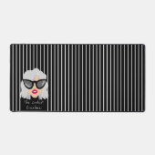 Das Coolstste Oma mit Brillentext Schreibtischunterlage (Vorderseite)