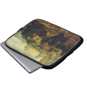 Das Coppermine (Öl auf Platte) Laptopschutzhülle (Vorne Knopf)