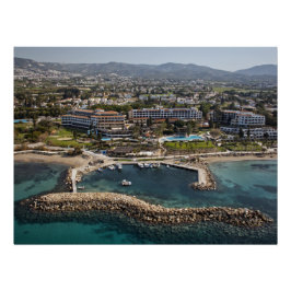 Das Coral Beach Hotel Paphos, Zypern Poster
