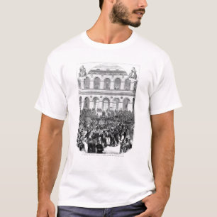Das "Corbeille" an der Paris-Börse, 1873 T-Shirt