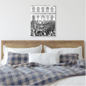 Das Corbeille im Pariser Bourse, 1873 Leinwanddruck (Insitu (Schlafzimmer))