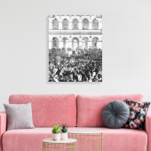 Das Corbeille im Pariser Bourse, 1873 Leinwanddruck (Insitu (Wohnzimmer))