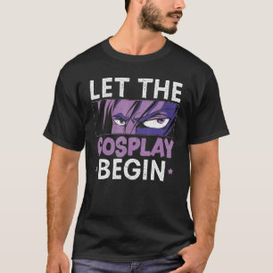 Das Cosplay-Cosplay-Cosplayer-Kostüm gelassen T-Shirt