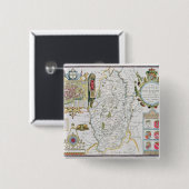 Das Countie von Nottingham, graviert durch Jodocus Button (Vorne & Hinten)