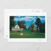Das Country Club House in Hendersonville Postkarte (Vorne/Hinten)