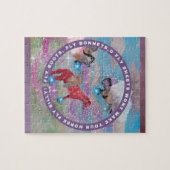 das Cover meines Kinderbuchs "Fliegenstiefel" Puzzle (Horizontal)