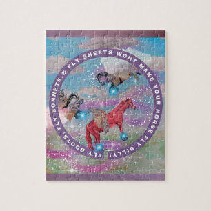 das Cover meines Kinderbuchs "Fliegenstiefel" Puzzle