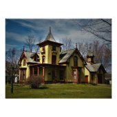 "Das Cox House von 1871" Fotodruck (Vorne)