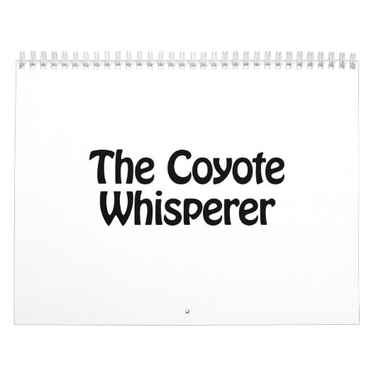das Coyote Whispern Kalender (Titelbild)