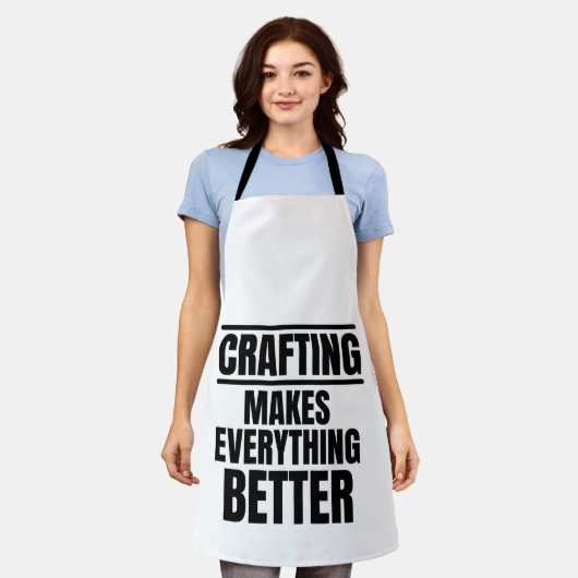 Das Craben macht alles besser Schürze (Getragen)