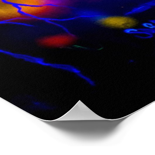 Das Crazy Local Poster (Ecke)