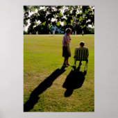 Das Cricket-Match Poster (Vorne)