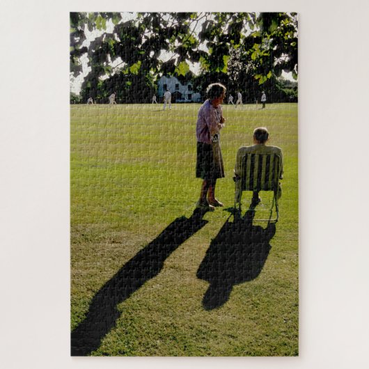 Das Cricket passt. Puzzle (Vertikal)