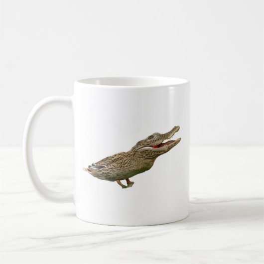 Das Crocoduck Kaffeetasse (Links)