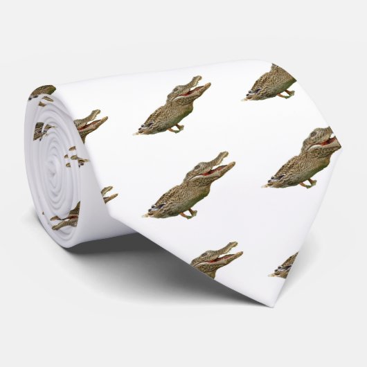 Das Crocoduck Krawatte (Gerollt)