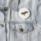 Das Crocoduck mit Füßen Button (Beispiel)